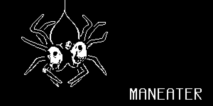 Coinmania_sub's tweet photo. Undertaleのファンゲーム「MORNINGSTAR」のキャラクターである、「Maneater」のファンアート
現在、このゲームの非公式日本語訳を制作中です。多分50%ぐらいは翻訳完了してます。 https://t.co/aXCZZVfbiK