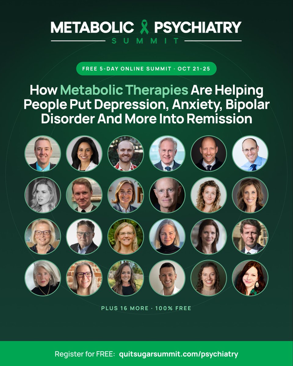 MrsKristinaCook's tweet photo. “Never doubt that a small group of thoughtful, committed citizens can change the world; indeed, it’s the only thing that ever has.” - Margaret Mead 

We are those citizens. 

Don’t miss the @QuitSugarSummit Metabolic Psychiatry Summit! 

Registration is FREE! Link below! 👇 

#QuitSugarSummit