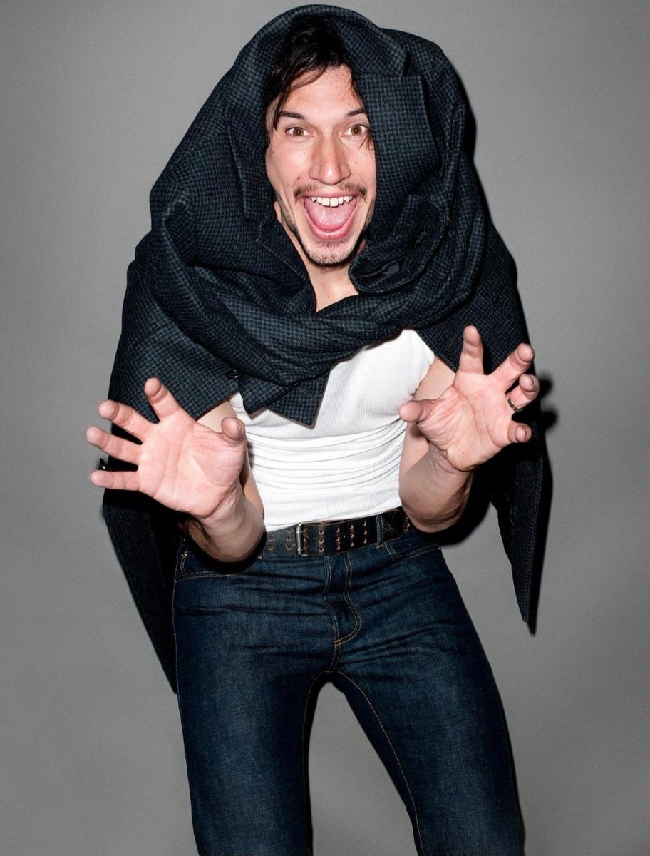 CreativLicense_'s tweet photo. The intense yet playful energy 💓 #AdamDriver https://t.co/7B8H6nw4f7