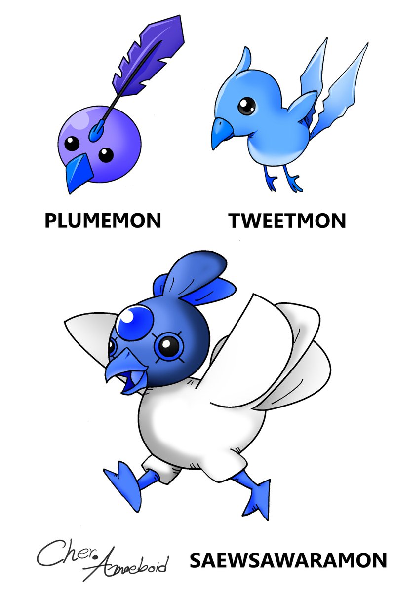 PRm4hWxdnCfBwft's tweet photo. Type: Sky
Baby I: Plumemon
Baby II: Tweetmon
Child: Saewsawaramon
Adult: Nekhbetmon
Perfect: Ahkekhmon
Ultimate: Rokhmon
#Digimon #DigimonTamer #originalchacter #originalstory #characterdesign #Digifake #DigimonFan #AmoeboidServer https://t.co/yBXQymrvhi