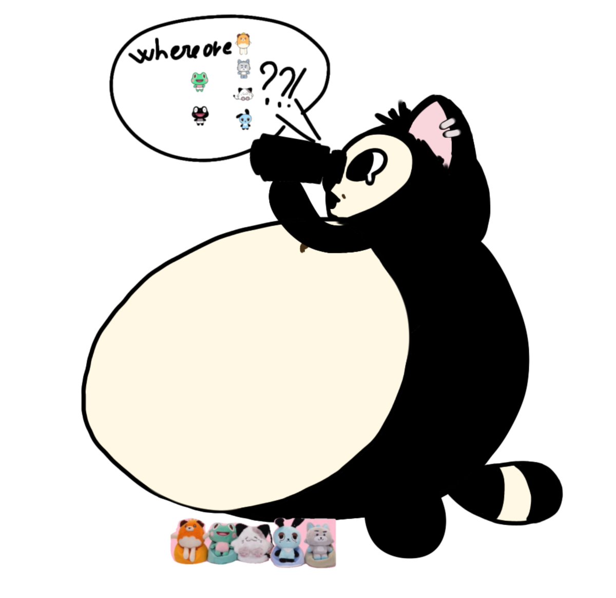 R_wang41's tweet photo. I love this fat lemur baby https://t.co/EUEHrNtZbo