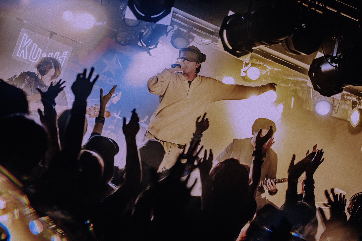 kuui_staff's tweet photo. ││● ﾒｶﾞﾛ Thank you!!! ●││

[ Fantastic Date fm MEGA★ROCKS 2026 ]

📍宮城｜仙台ROCKATERIA

━━━━━━━━━
\ setlist /

1.クズボシ
2.夜鷹のこゝろ
3.壊楽
4.天使のL/O
5.蝉時雨
6.sleep?¿

 ━━━━━━━━━
📸 @rk_film03 (thx.)

#Ku_ui #ｸｰｲ 
#MEGAROCKS
#ﾒｶﾞﾛ https://t.co/MdYY75EKzg