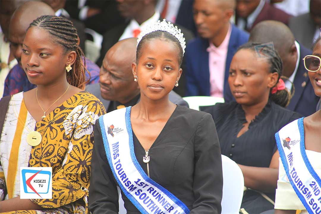 KigeziTv's tweet photo. #HappeningNow
Michelle Kembabazi, the 1st Runner-Up of Miss Tourism Southwest 2026/27, has also graced the Episcopal Ordination and Installation ceremony of Rt. Rev. Bonaventure Bosco Gubazire as the fifth Bishop of Kabale Diocese at St. Ignatius University grounds in Kabale Municipality.