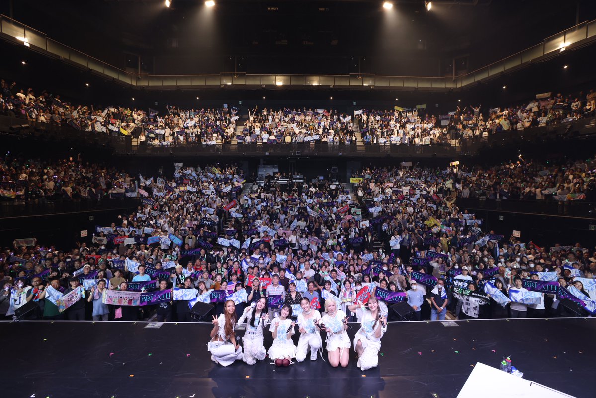 LittleGleeMonst's tweet photo. ／
Little Glee Monster
Live Tour 2026-2027 “BREATH”
ツアー初日Shibuya LOVEZ公演
ありがとうございました！
＼

NEXT→静岡公演！

〈ツアーサイトはこちら〉
▷ https://t.co/P92KFgrOtq

#リトグリ_BREATH 
#リトグリ_余韻 https://t.co/UuONg3wnFp