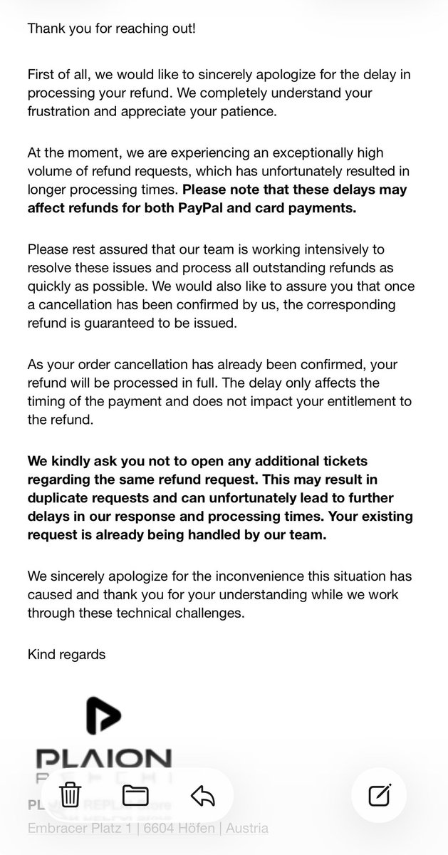AlLoro__'s tweet photo. @rais38 @SpineCard @PayPal @PLAION_ES Ayer me enviaron otra respuesta, ya van dos, pero el dinero no aparece. Al final @SpineCard va a tener razón y todos los palmeros de plaion se tendrán que callar… https://t.co/8fsrJ6yMa4