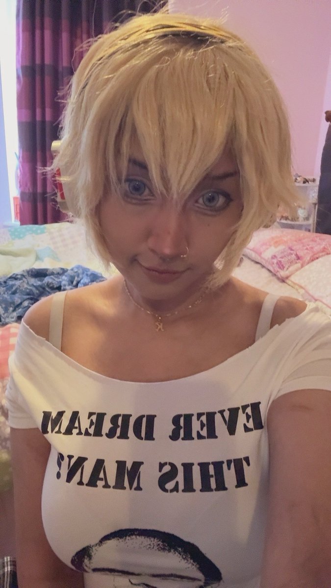 kadlovesnavi's tweet photo. i just finished styling this aegis wig yayyyy 🧚🏽‍♀️  
#aegis #persona3 https://t.co/KRea66Jc4d