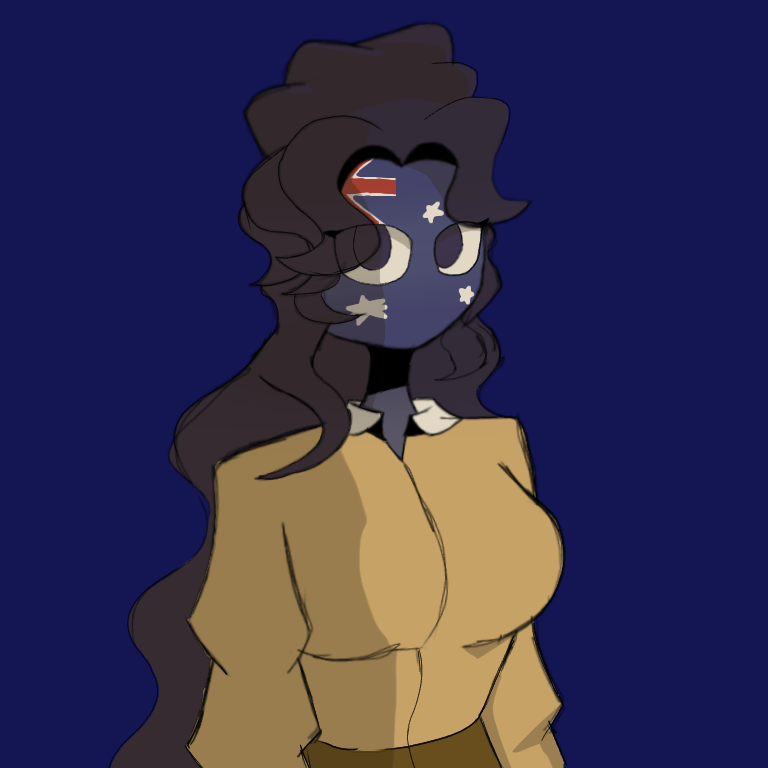 Tristworld_'s tweet photo. Australia #countryhumans #australia #art #arti https://t.co/r9pPN1XYpN