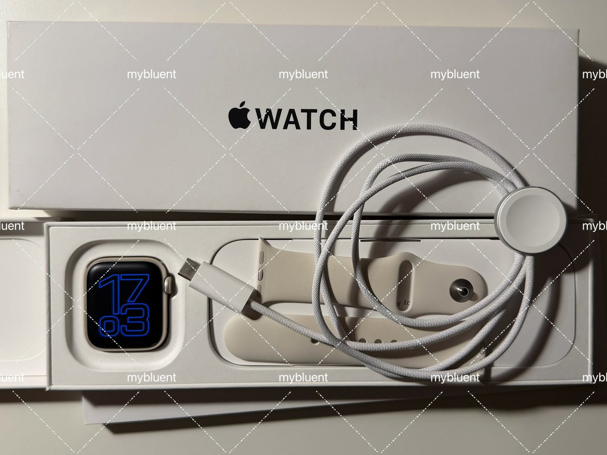 mybluent's tweet photo. ขาย apple watch se 3 สี starlight gps 40mm 
— 6,000฿ ส่งฟรี ems 
มีรอยขนแมวเล็กน้อย มีประกัน หมด 05/70
อุปกรณ์ครบ / สุขภาพแบต 100%
รายละเอียดเพิ่มสนใจสอบถามทาง dm ได้ค่ะ

#appleWatchSE3 #AppleWatchมือสอง #smartwatchมือสอง https://t.co/7qBisa5cfn