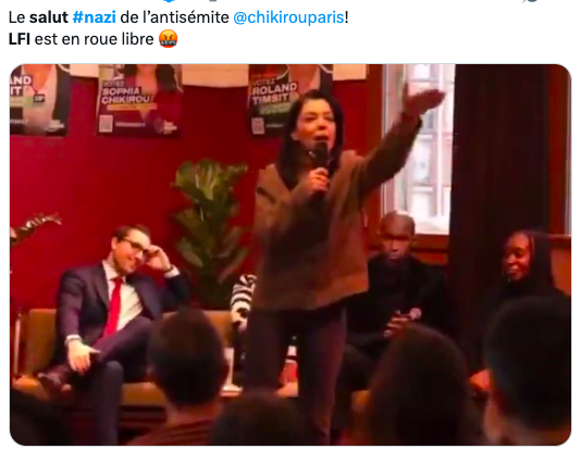 Jn_Dst's tweet photo. @MelineJun @Boulziii @RomainLanery Bardella est soutenu par les asso juive et les juifs

Tlm sait qui agresse les juifs, qui fait des salut nazi en manif

C'est LFI le parti de l'antisémitisme

D'ailleurs rapport enquête de 700 pages sur LFI et l'islamisme

bientôt la fermeture de cette secte devenue factieuse https://t.co/I3FUMgMZDY