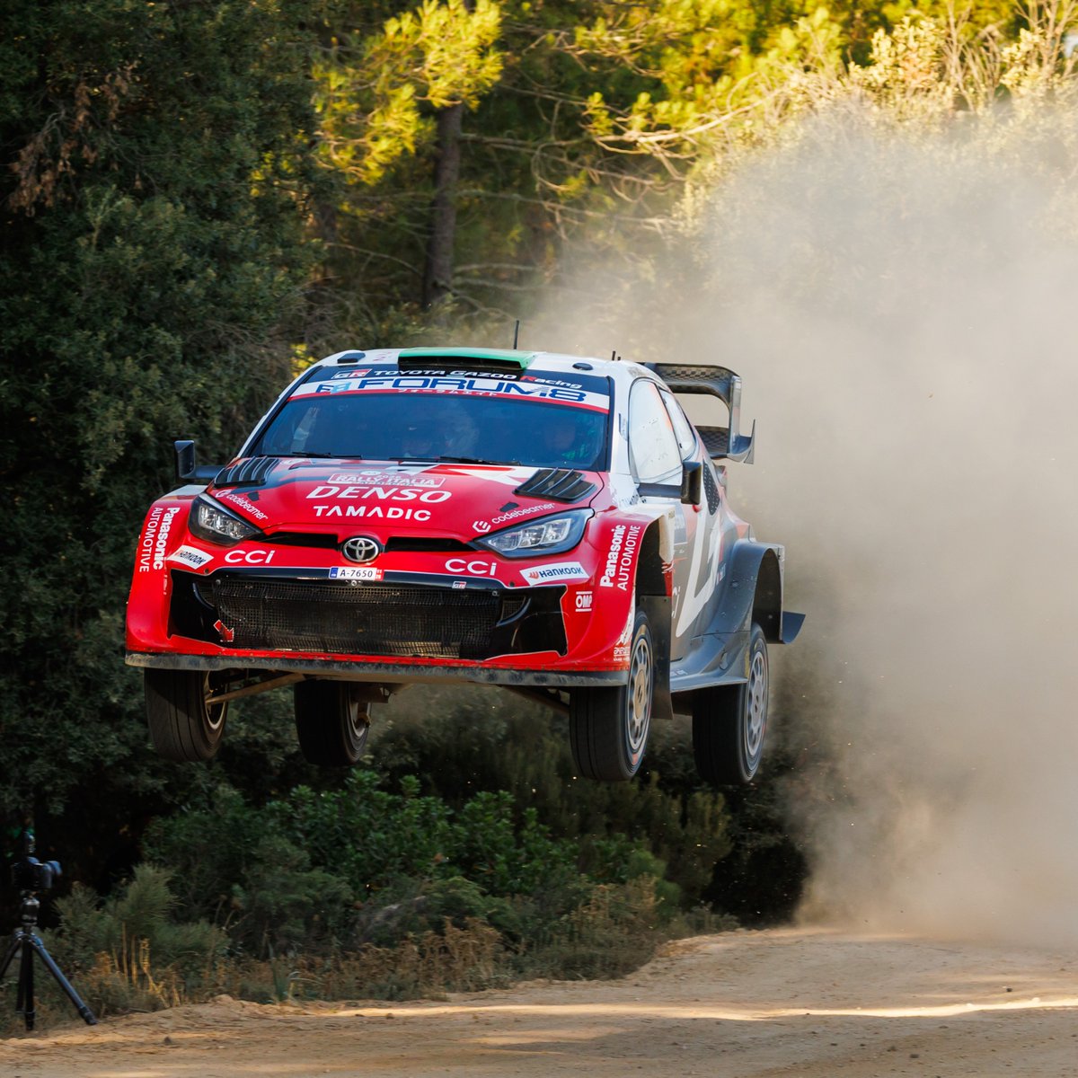 ElfynEvans's tweet photo. The morning has been a clean one but of course as we’ve seen the road is evolving quickly. 
There are big gaps to the guys ahead of us and behind us and we’ve got more to lose by trying to go quickly than staying safe. 
The target is to try and get through cleanly this afternoon. https://t.co/HbmR3Ax2f9