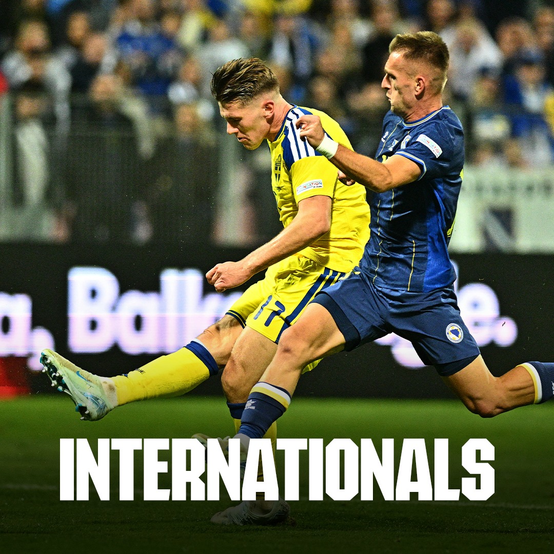 Arsenal's tweet photo. 🇸🇪 Viktor makes Nations League history!

Find out how our Gunners fared yesterday in international action 👇