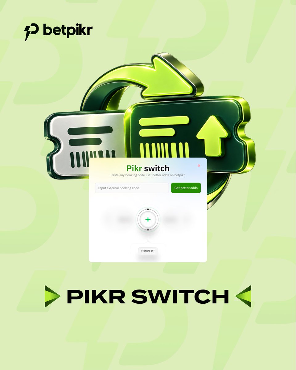 betpikr's tweet photo. Level up your game with betpikrβs smart features: Autobet, Recommender, Pikr Switch, Bet Mentor, Community, and many more.
This is betpikr π
#betpikr #ThisIsbetpikr #LicenseToWin https://t.co/DxLq9b2chN
