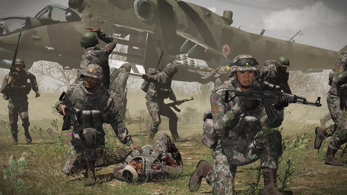 flex7103's tweet photo. My new expansion for Arma 3 CUP "The Korean Conflict" is now public: 
https://t.co/3vsz5AzzvH

#Arma3 #ArmaPlatform #Korea https://t.co/SV9evmA31Y