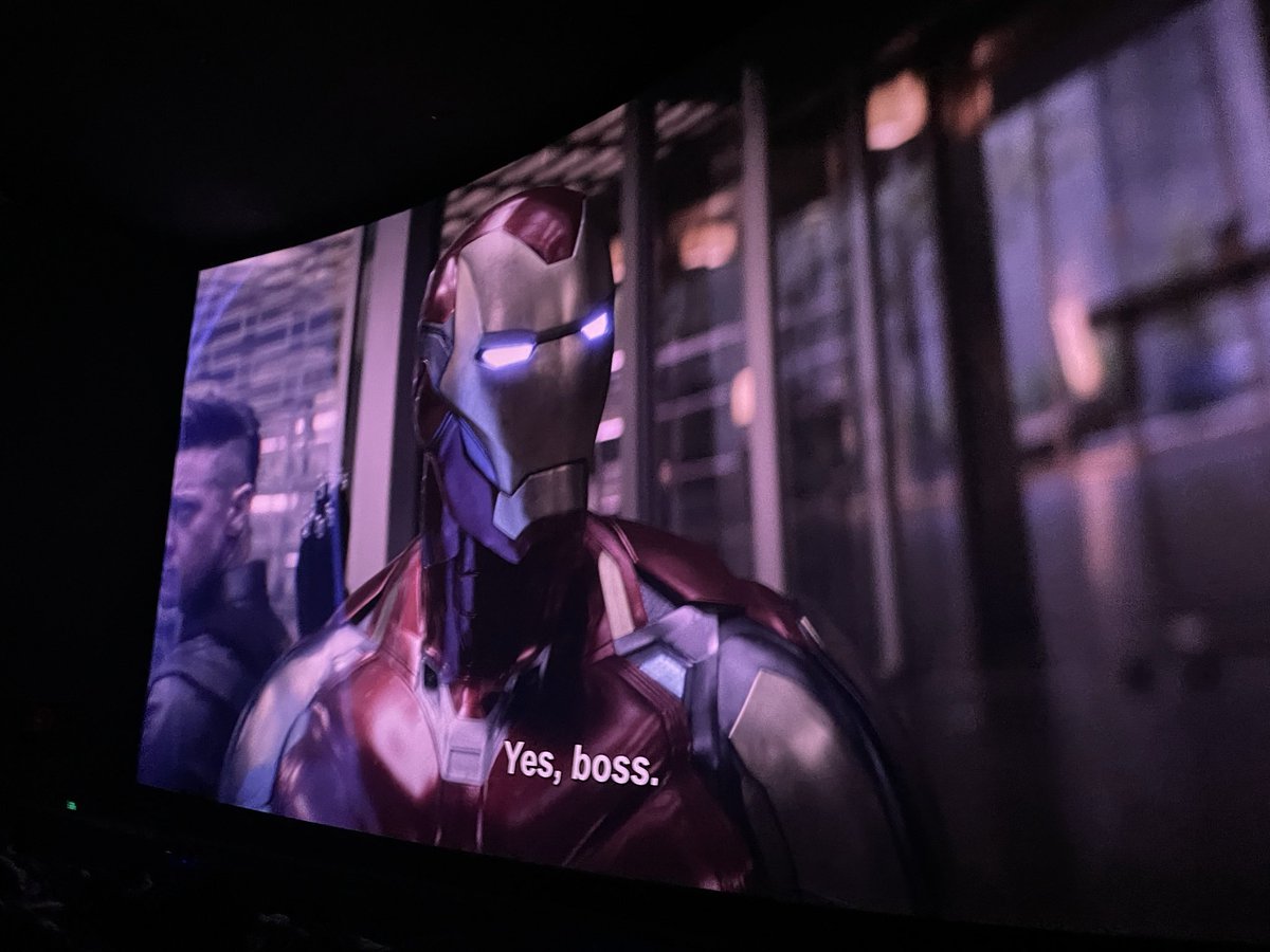 sandyy_2910's tweet photo. #Avengers | #AvengersEncore |#AvengersEndgame on #IMAX
at PVR: Palazzo #Chennai
don’t know why but IMAX watch for this movie didn’t feel that good than others. not sure why. it DCP was dim and blurry in someplace also cropped in some scenes. https://t.co/A86NrxWFci
