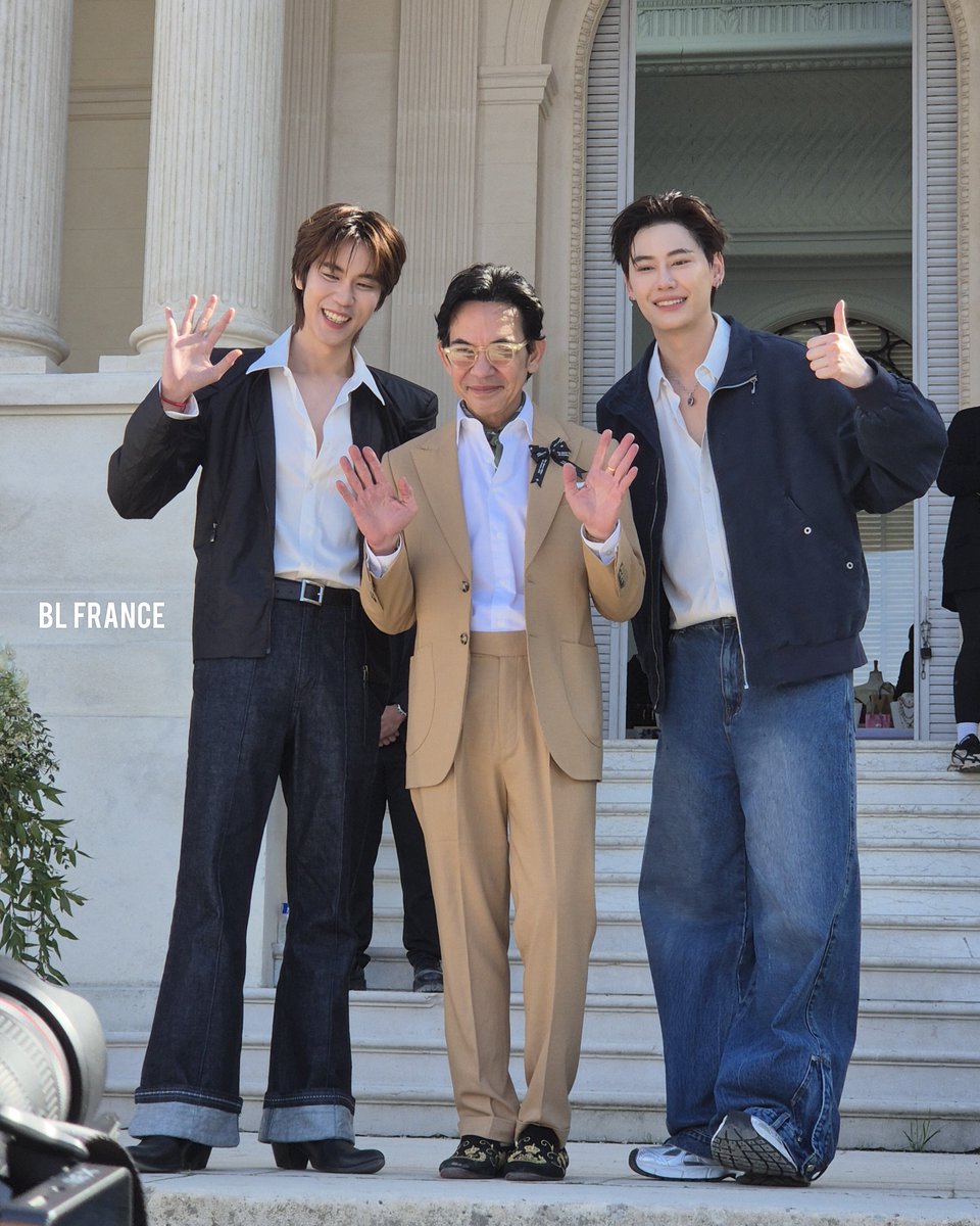 boyslove_france's tweet photo. [NEWS] #BounPrem sont arrivés au festival "Tout à fait Thai" au parc de Bagatelle, à Paris 🥰. Ils seront bientôt sur scène pour une 20aine de minutes.

#toutafaitthai2026 https://t.co/dZLwNBIDog