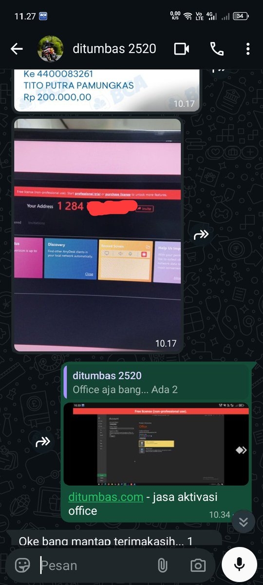 ditumbasnetwork's tweet photo. jasa aktivasi office
#testimoni #ditumbas #ditumbasdotcom https://t.co/peNqVcvH20