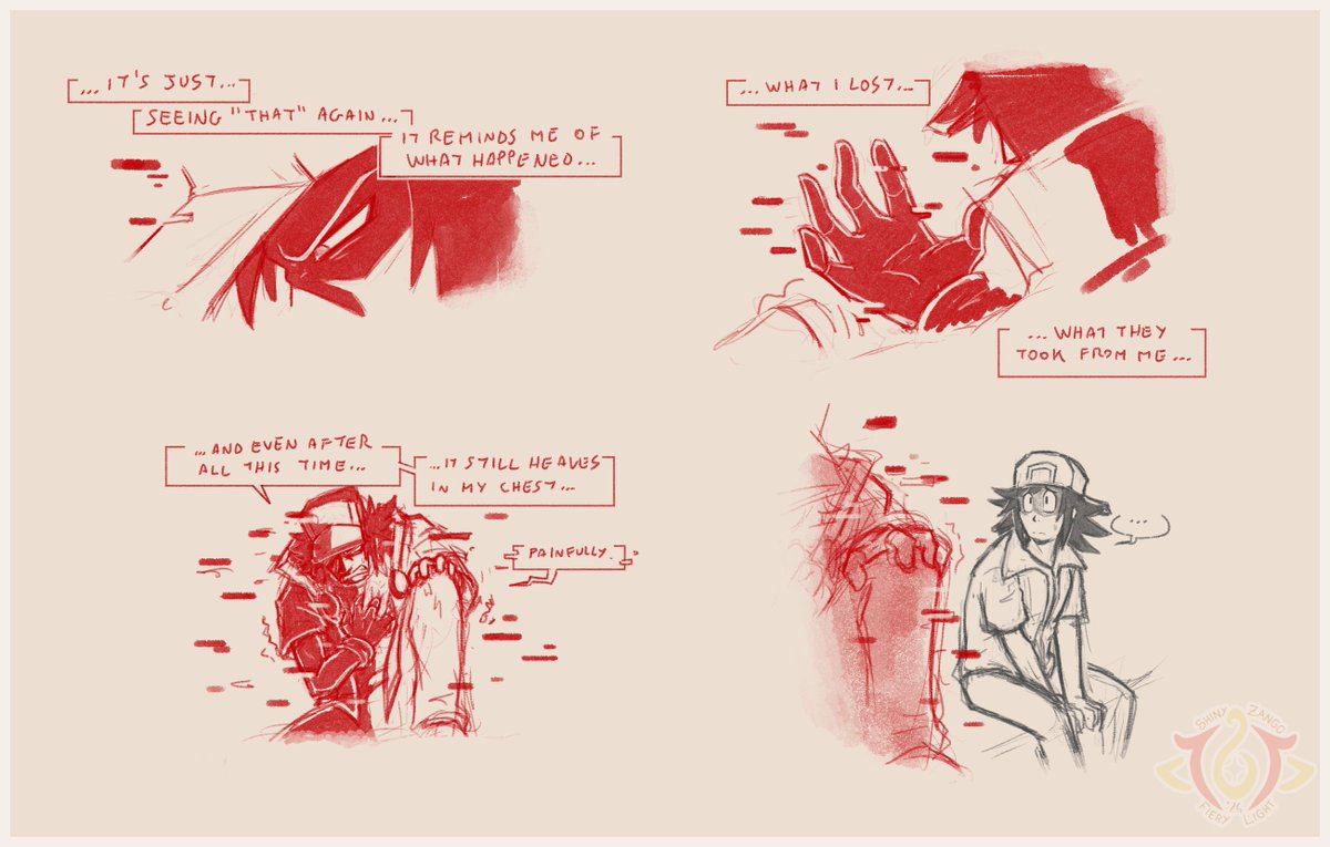 Shiny_Zango's tweet photo. Managed to sneak some progress into the next part of the #LinkedLullabies comic between work 🙌

I hope I can keep going with the rest of the parts fast enough as there are quite a few and I don't want to keep folks waiting too long =w=

#glitchyred #greysweep https://t.co/HK5x0R35Ja