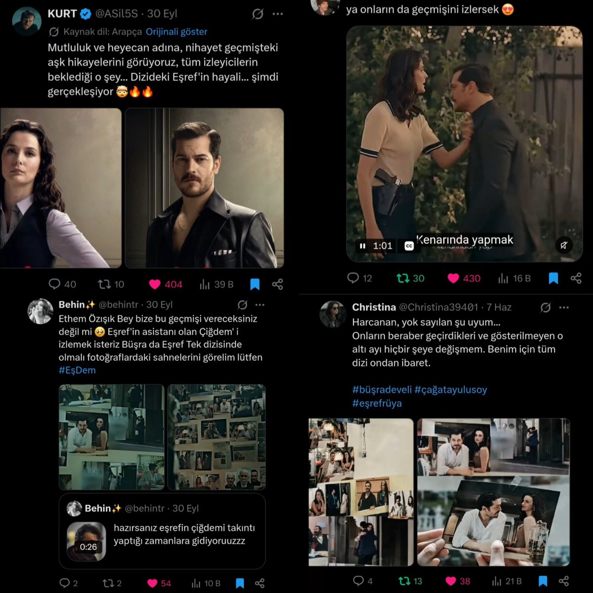 Christina39401's tweet photo. Herkesin görmek istediği bir hikaye Çiğdem ve Eşrefin geçmişi, bunu yok sayamazsınız. İnanılmaz ilgi çekici bir konu ayrıca, nasıl aralarına girdi nasıl anlaşıldı Eşref ona bir şans vermek isteyecek kadar neler yaşandı. 

@timsbitv @sagyasarburak @timursavci #EşrefTek https://t.co/fmhUmcna8l