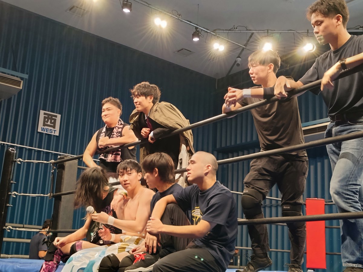 TANANY's tweet photo. 先週は　 #SWSガクセイプロレス　を観戦。
OBからのエールが込められた良い興行でした。 https://t.co/uGU3yAWZ4m