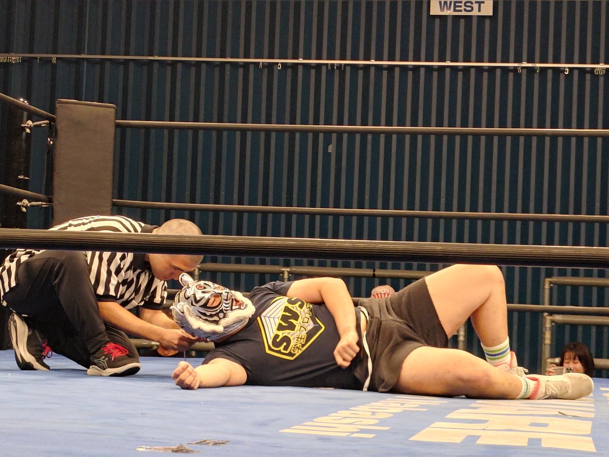 TANANY's tweet photo. 先週は　 #SWSガクセイプロレス　を観戦。
OBからのエールが込められた良い興行でした。 https://t.co/uGU3yAWZ4m