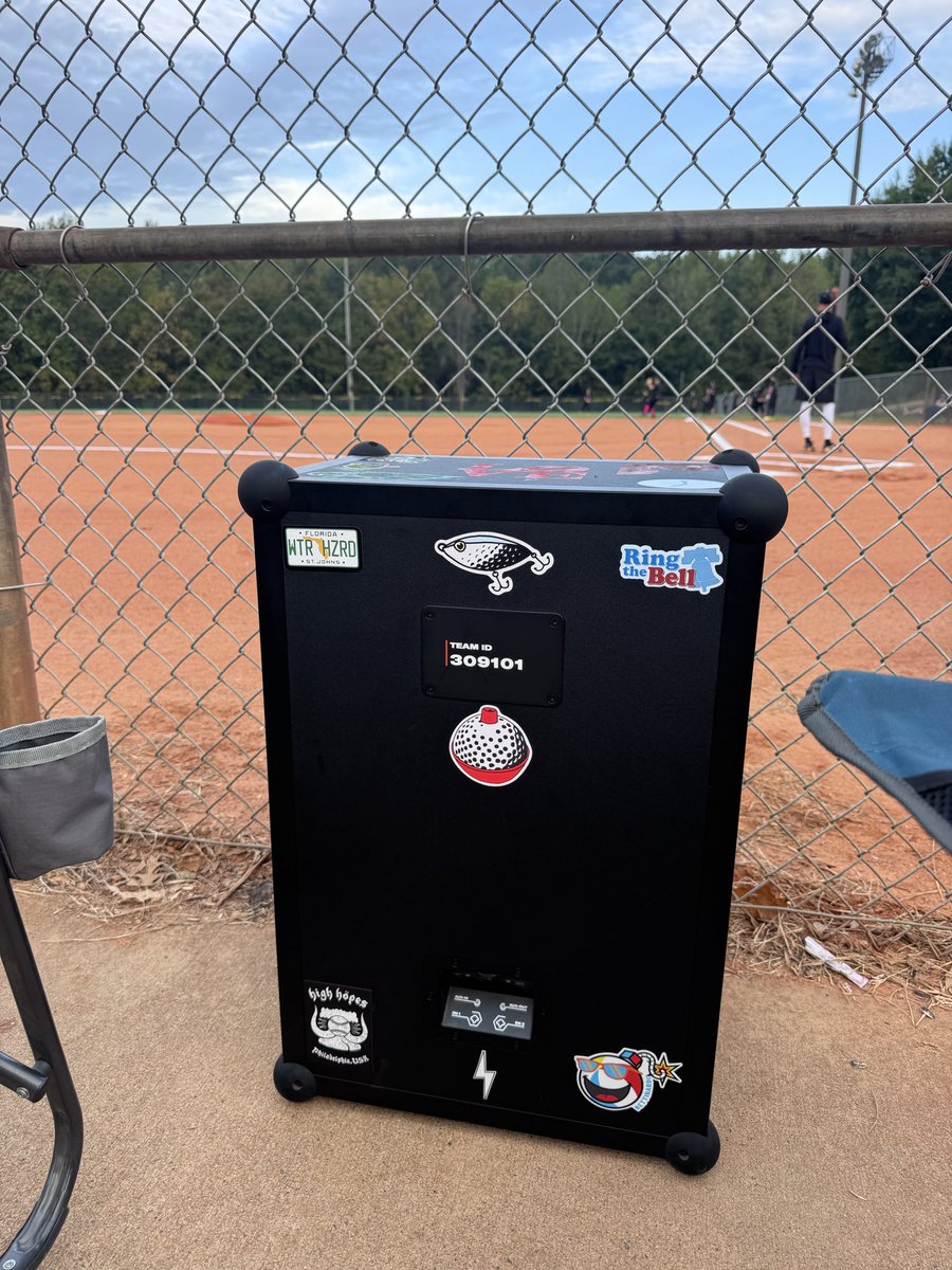CGAL_7's tweet photo. @tweeth_mitchell We are out here representing #WHBTC at the ball field. It’s about to get loud. This one goes to 11 https://t.co/pLQcDNET6x