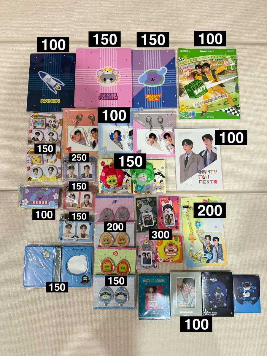 buezazze's tweet photo. [ WTS ]
สินค้าราคาตามภาพ 🩵

นัดรับหน้างาน 7/10 หรือส่ง +40
DM ได้เลยค่ะ 🩵

#GMMTVFANIVAL2026HappyFamily
#ตลาดนัดGMMTV https://t.co/gHrbyIedsG