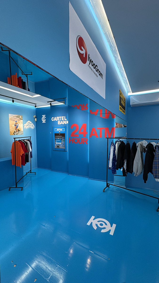 NoteSphere's tweet photo. Still thinking of this interior design Jeriq used for his Iyoo Cartel South Africa Pop-up. https://t.co/xvzxmAOGLD