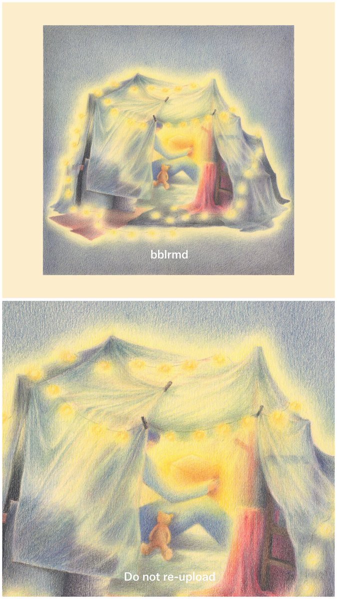 tooblueblurry's tweet photo. Home is what you make it 🧸⛺️

แวะมาขายชิ้นงานออริคับ 
Feel free to contact me if you’re interested :) https://t.co/Z5DOzF41Eg