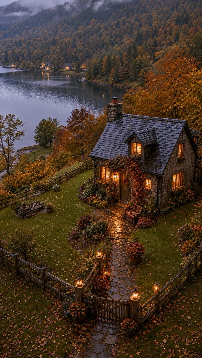 cabinsmountain's tweet photo. POV: you found the little cottage you never want to leave https://t.co/eisLLpTPVt
