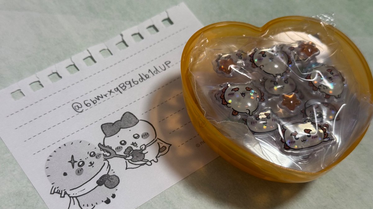 6bWrXqB96db1dUP's tweet photo. ちいかわ PUKU CHURU seal
ぷくちゅるシール 

【譲】シーサー

【求】MIX

シールのみでの交換希望
郵送希望 https://t.co/5eVhMdrm1K
