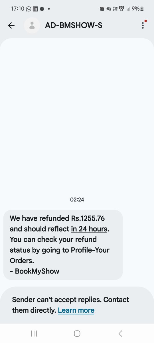 Rb1788's tweet photo. @bookmyshow @AshwiniVaishnaw @DelhiPolice लेकिन उसका अमाउंट आया या नहीं मुझे नहीं पता मुझे रिसीव हुआ है लेकिन इसमें किसकी गड़बड़ी है ऑनलाइन फ्रॉड हुआ है या टेक्निकल एरर जो कि नहीं होन��� चाहिए सबूत के तौर पर मैं स्क्रीनशॉट लग रही हूं टाइम भी है उसमें @AshwiniVaishnaw @DelhiPolice https://t.co/LdfScNya9t