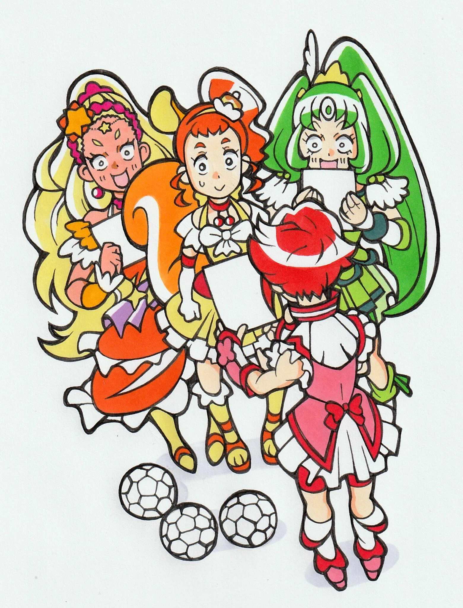 原画「ほっこり」 桜田ジョー on X: 