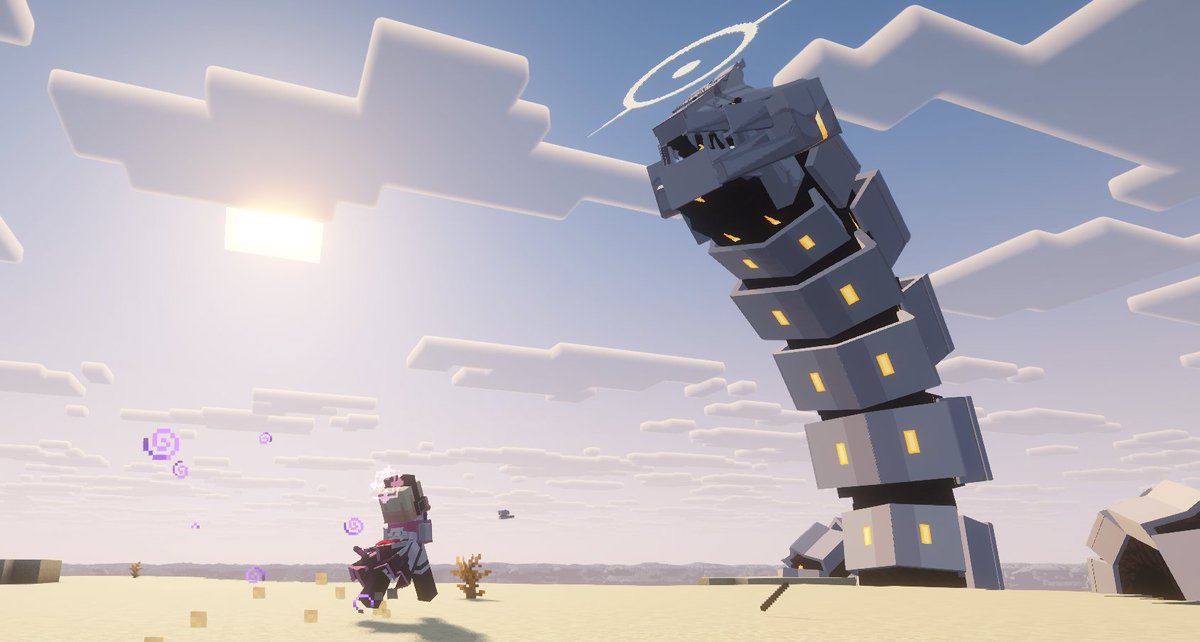 0Rdayo's tweet photo. Total Assault Modと自前のFiguraアバターで1枚撮ってみました
#Minecraft #ブルアカ #Figura https://t.co/wyKs5QzFDv