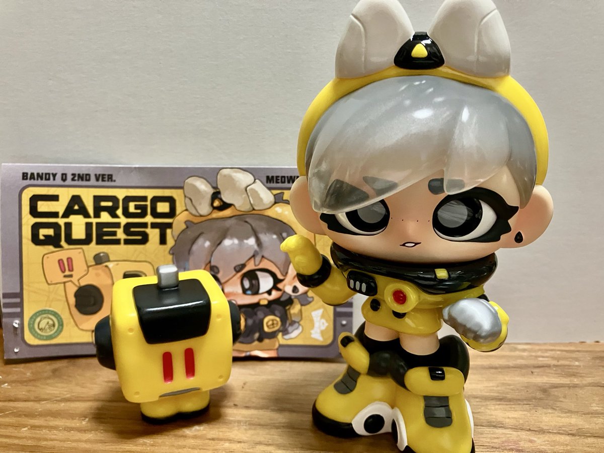 IO_Doone's tweet photo. @Carmax0813 氏の作品BandyQ 2ndカラー！
かわいいデザイン&amp;美しい仕上がりで間違いなく傑作であります
2026ベストバイを確信するクオリティです！
ありがとうございました！#ソフビ https://t.co/HzYYJSPS06