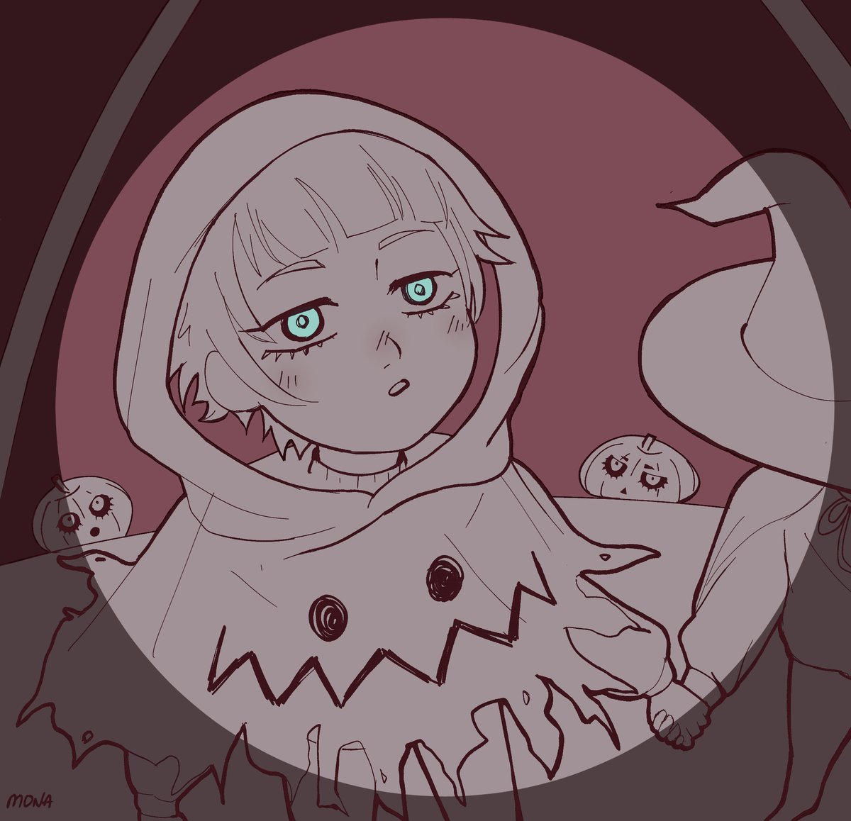 birdshenanigans's tweet photo. #bllktober2026 day 3 he's a lil ghost https://t.co/BR1hq30rbQ