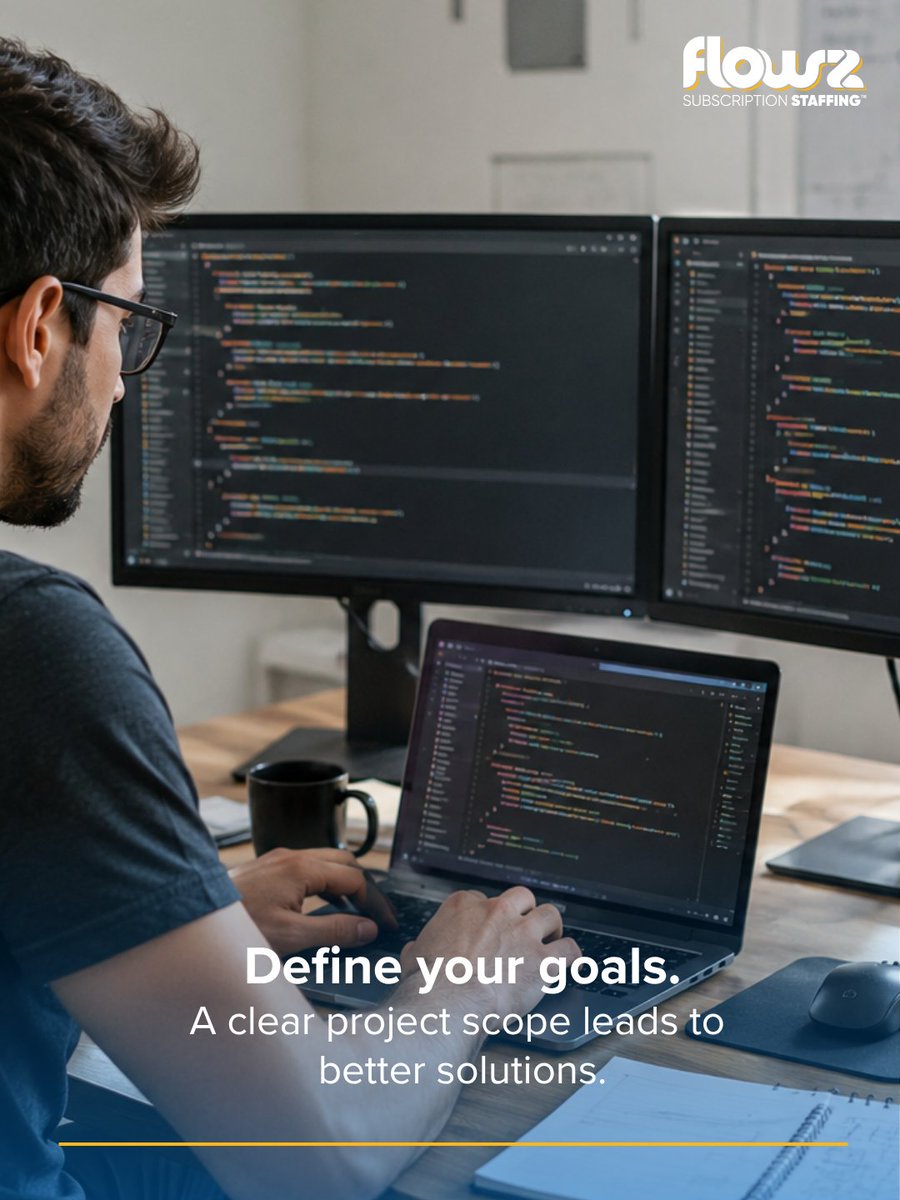 flowzstaffing's tweet photo. 💻 Great software starts with great collaboration.
Clear goals, shared context, early feedback and trust help your FlowzPRO Full Stack Developer deliver better results - faster.
#FlowzStaffing #FlowzPRO #FullStackDeveloper #WebDevelopment https://t.co/Mretzuh6tv