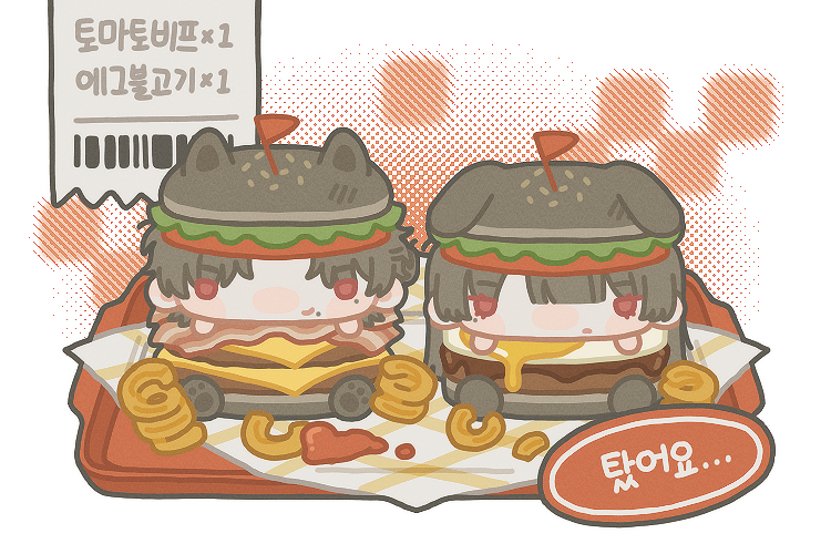 MY0NLYFL0WER's tweet photo. 저 트윈커미 중독됐어요
햄부기 드실 분

🍔🍔🍔🍟🍟🍟 https://t.co/zMWtMKyxXw