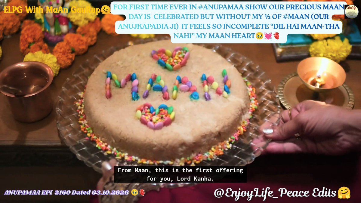 EnjoyLife_Peace's tweet photo. After So Long,Tday's 75% of #Anupamaa Epi was #MaAnlicious Our #MaAnDay CelbSpl Uff🫀
#Anupama 's Spl #MaAn Cake,The Way She Emoted Every #MaAnWords #MaAnFeelings ,#Anuj Shayari So Lively Emotionaly Deeply Felt So Connected with Our #AnujKapadia #MaAn #Anupama #MaAnMoments Pics🥹 https://t.co/HwOCe4IbFP