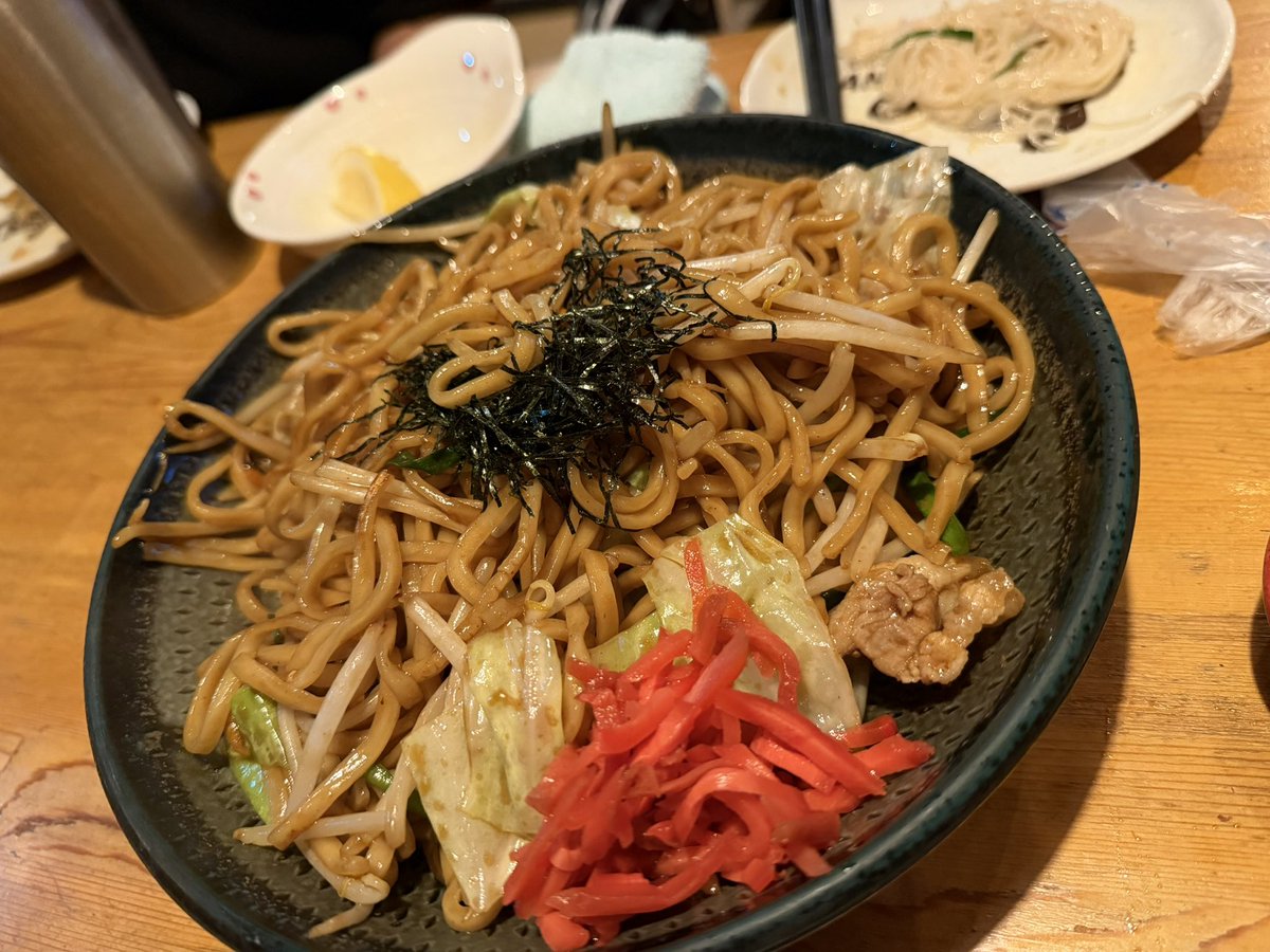 rika_P_aki's tweet photo. みんな大好き焼きそば https://t.co/mppQp1ds7s