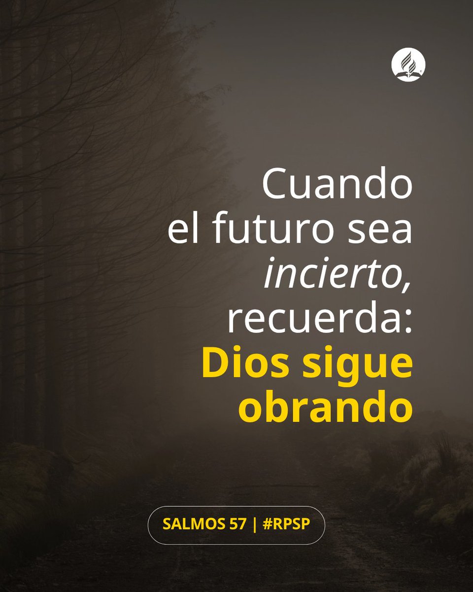 AdventistasDIA's tweet photo. En medio de la adversidad, David encontró refugio en Dios. Aunque no veía cómo se cumpliría su propósito, decidió confiar y alabar. Cuando el futuro sea incierto, recuerda: Dios sigue obrando. #RPSP https://t.co/mt8BKeWUXQ