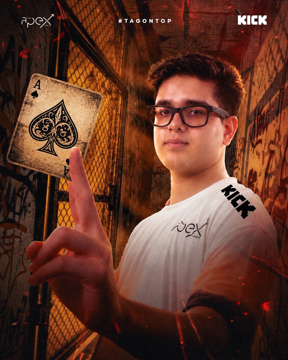 Team_ApexGaming's tweet photo. IKKA ♠️

#TAGonTOP https://t.co/FOtpnpwQ96