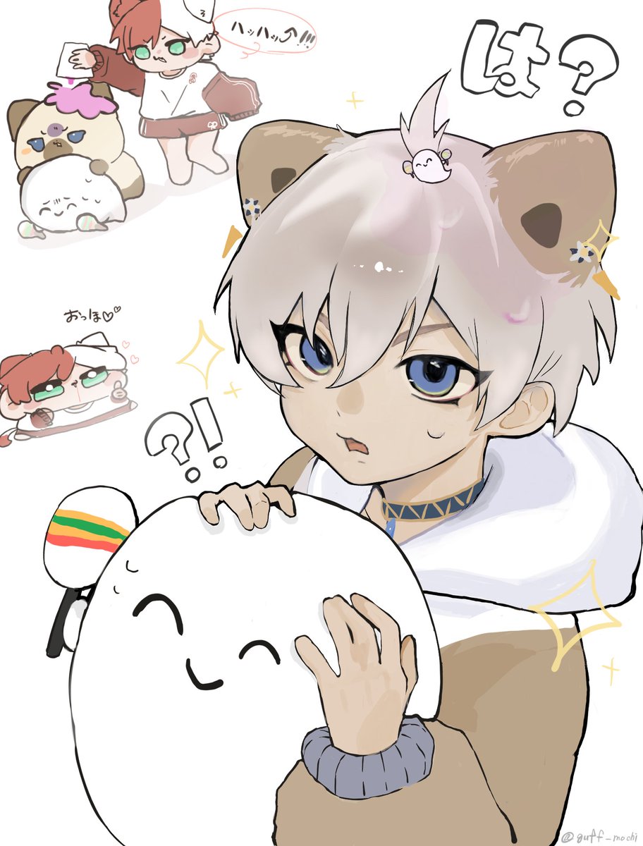 guff_mochi's tweet photo. ⚠擬人化！！ https://t.co/g9DaaXwMzk