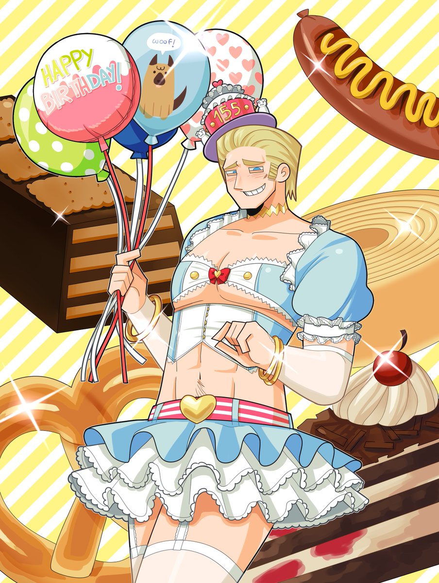 CURSORMAN1A's tweet photo. feliz cumpleaños alemania!! ❤🍺🌭 #ルートヴィッヒ誕生祭2026 https://t.co/0Sy1O3q4lh