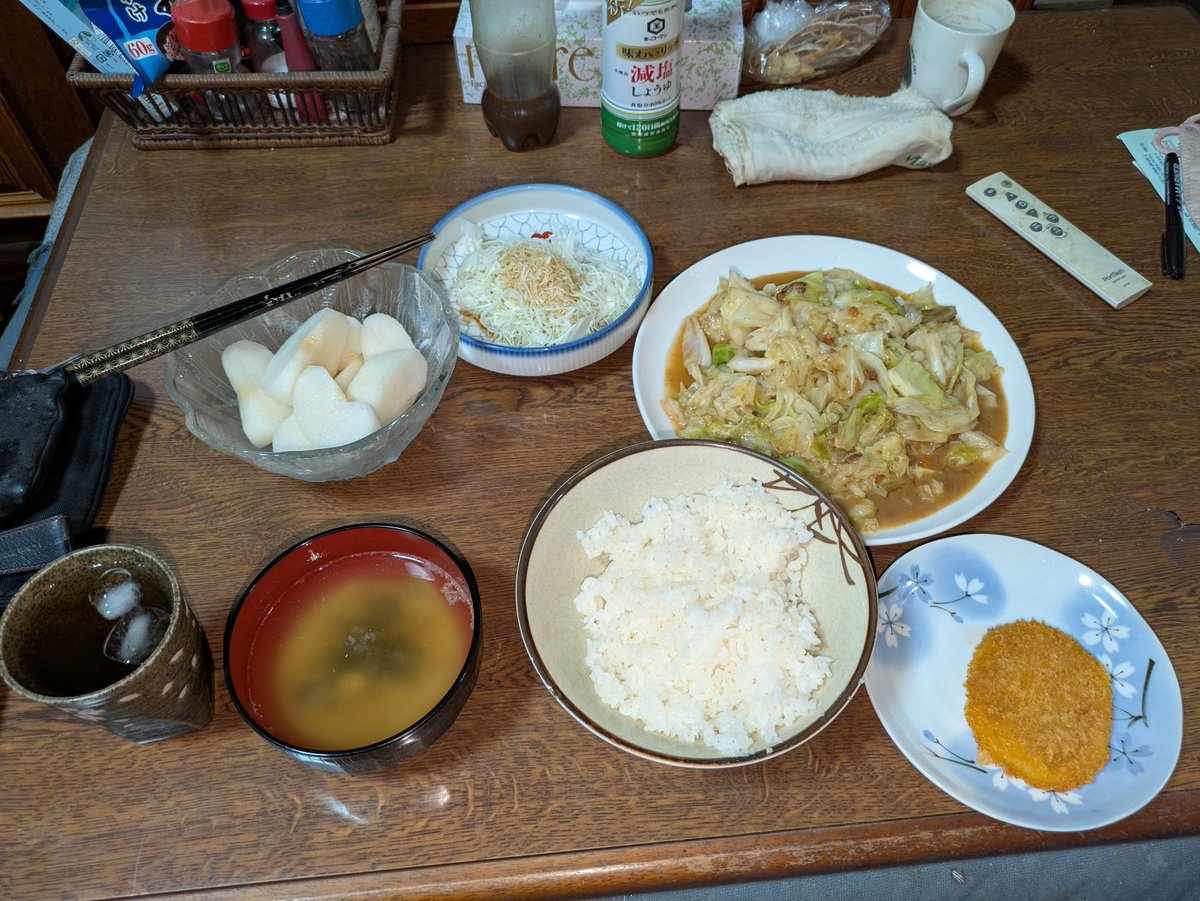 unitorigin's tweet photo. 皆さん、こんばんは🌛
本日も参りますよ🎶
突撃今日の🌃🍚 https://t.co/9sRlPXEl1T