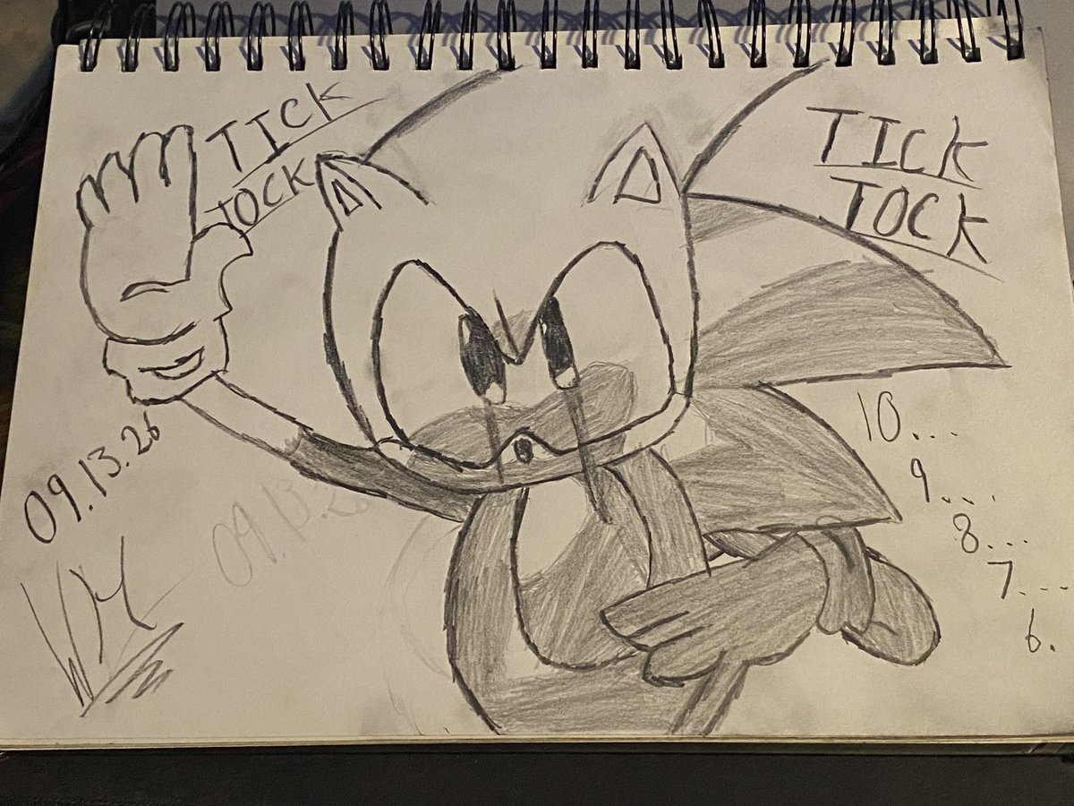 RandomThingsYT6's tweet photo. Times Running Out. (El Pendrive Azul Inspired By The Tick Tock Music Video On Youtube) #sonicthehedgehog #sonicexe #sonic #art #sonicpasta https://t.co/LIZfba2eqi