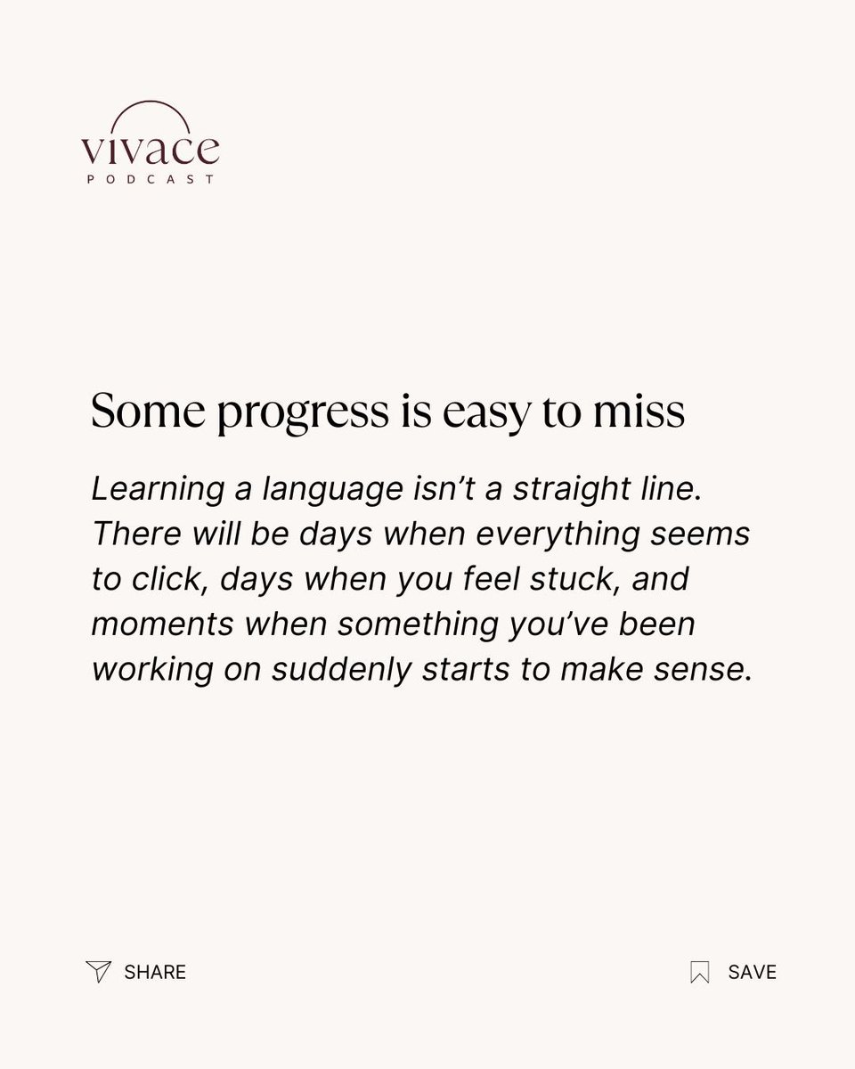 VivaceNetwork's tweet photo. You don’t need hours a day to keep making progress with Italian.

Clara and Martina from My Italian Room join Samantha on the latest episode of A New Life in Italy to talk about realistic practice, speaking, grammar, language apps and more.

Listen here: https://t.co/CNzfjdL4R5 https://t.co/fQvtLqILMQ