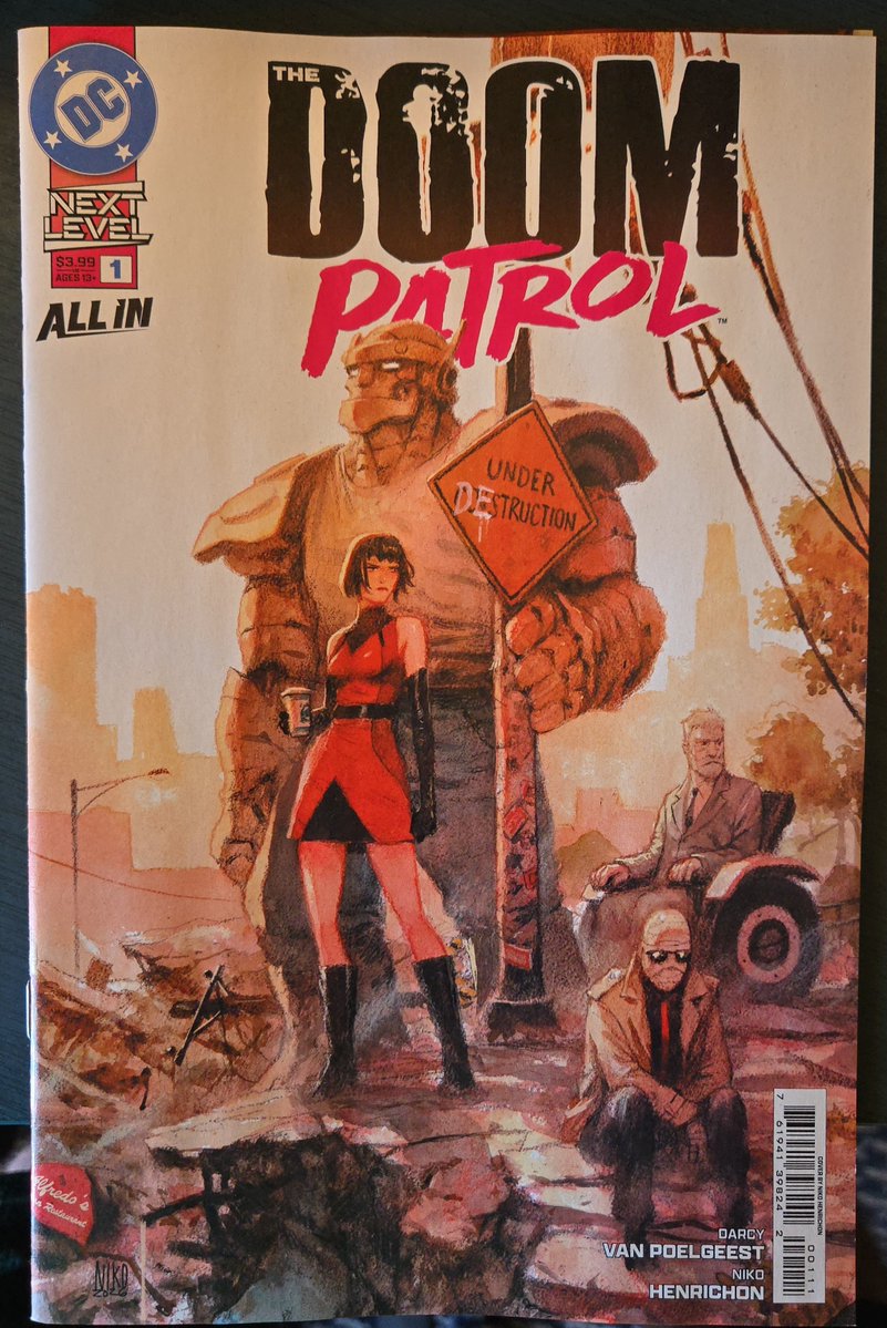 revco292572000's tweet photo. #comicbooks I read today
#DoomPatrol #Hammerfist https://t.co/eIS5w316nL