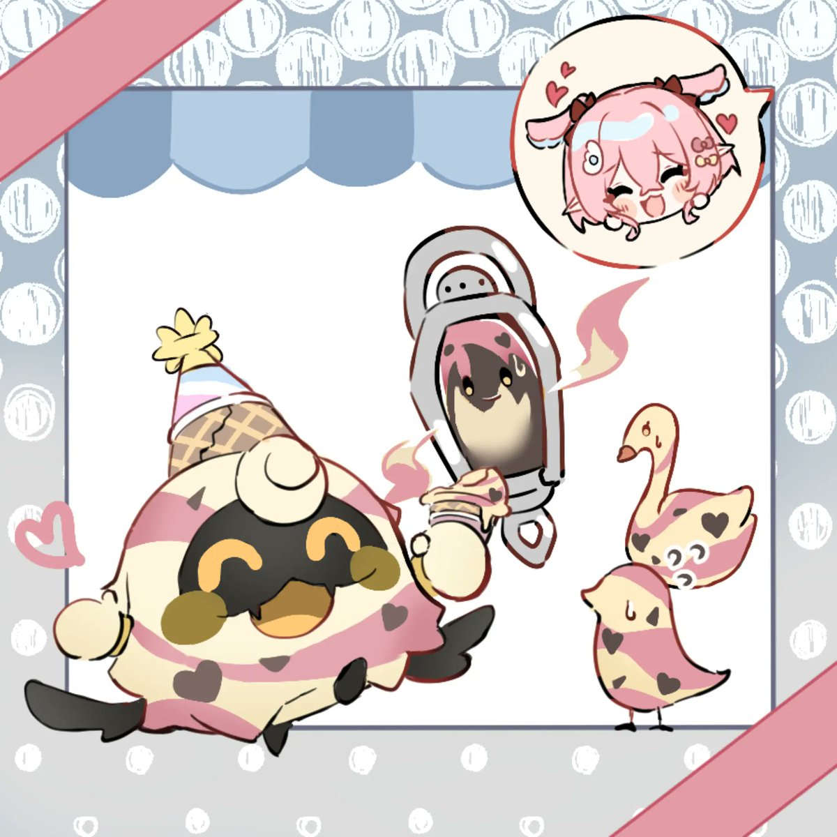 penpen_1029's tweet photo. コラボは今日まで🍨🎶
#原神サーティワンコラボ https://t.co/9gJQ153kgy