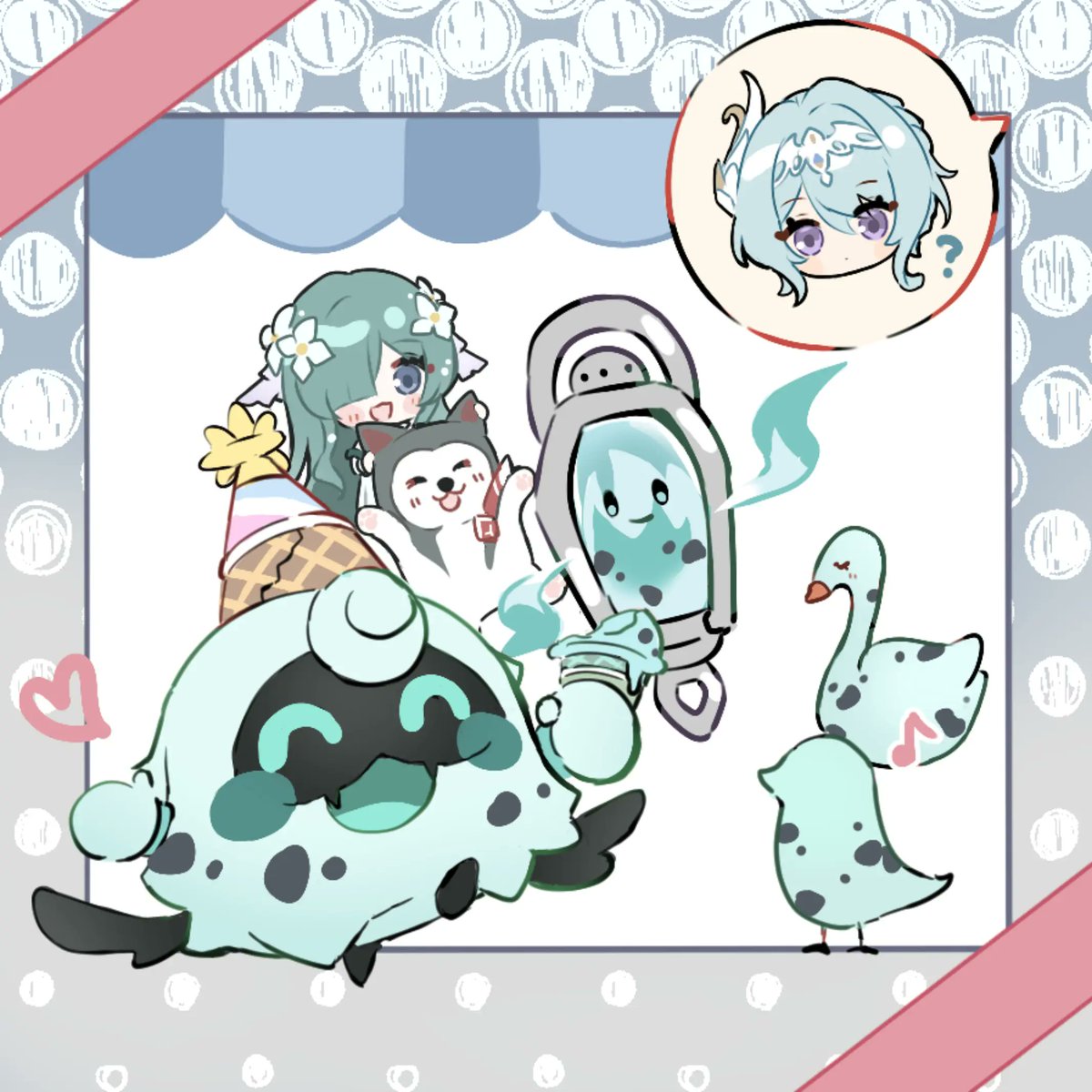 penpen_1029's tweet photo. コラボは今日まで🍨🎶
#原神サーティワンコラボ https://t.co/9gJQ153kgy