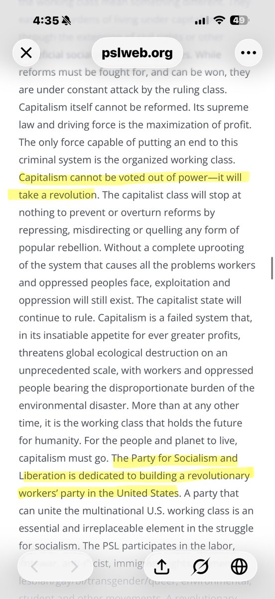 amyforsandiego's tweet photo. EXPOSED: Alexander Kraft, candidate for Mayor of El Cajon, was identified on Democrat Socialists of America San Diego’s own website as the “San Diego  founder of Party for Socialism and Liberation (PSL)”

Its official PSL program says capitalism “cannot be voted out of power” and “it will take a revolution.”

It says “revolution is a necessity and a right” and calls for the existing government to be ABOLISHED.

Then it gets even more explicit:

“The standing army and police must be disbanded” and replaced by “armed people” organized in workers’ defense councils.

PSL says the new revolutionary government would be defended by an “armed, organized working class.”

Now DSA San Diego has removed the words “San Diego PSL founder” from its live homepage and replaced them with “union organizer and educator.”

Kraft is also running as a “Peace & Freedom Party” candidate. DSA & PSL candidates typically use the Democrat or Peace & Freedom Party as a FRONT and a vessel to hide their actual agenda and it isn’t peace and it isn’t freedom.